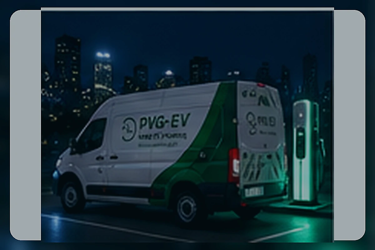PVG-EV mobile charging van in a night pilot deployment context